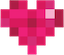 Small fundraising heart